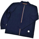 ポールスミス ルームウェア メンズ ブランド Paul Smith ジップアップ マルチカラージップ 長袖 ホームウェア トップス M L LL 紺 ネイビー ...