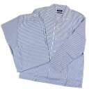ポールスミス パジャマ メンズ ブランド Paul Smith トラベラー ストライプ 長袖 ロングパンツ 綿 前開き 上下 セット セットアップ ルームウェア...