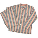 ポールスミス パジャマ メンズ ブランド Paul Smith トラベラー アーティストストライプ 長袖 ロングパンツ 前開き 上下 セット セットアップ ルー...