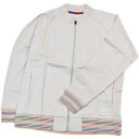 ポールスミス ルームウェア メンズ ブランド Paul Smith ラウンジウエア LOUNGEWEAR 薄手 ジップアップ マルチストライプ リブ スウェット...