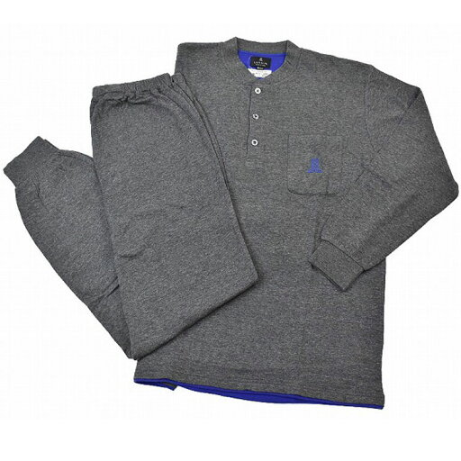 ランバン コレクション パジャマ メンズ ブランド LANVIN COLLECTION 杢 グレー × 青 ブルー 長袖 ロングパンツ ヘンリーネック 上下 セット セットアップ ルームウェア ホームウェア M L LL サイズ 男性 紳士 プレゼント ギフト おしゃれ 父の日 実用的 x1x ランバン コレクション パジャマ メンズ ブランド LANVIN COLLECTION 杢 グレー × 青 ブルー 長袖 ロングパンツ ヘンリーネック 上下 セット セットアップ ルームウェア ホームウェア M L LL サイズ 男性 紳士 プレゼント ギフト おしゃれ 父の日 実用的 x1x