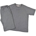 ブルックス ブラザーズ パジャマ メンズ 半袖 上下セット ルームウェア ブランド 春 夏 秋 BROOKS BROTHERS ストレッチ クルーネック 7分丈...