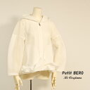 【 20%OFF SALE 】 ヴェロフォンナ Re.Verofonna メッシュ ボンディング ブルゾン M ホワイト ブラック