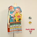 【 30%OFF SALE 】オレボレブラ OLLEBOREBLA アルベロベロ フラワー カーニバル プリント パネル柄 サラサラ チュニック 2025夏 M カラフル モノトーン