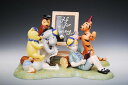 【箱・証明書付き】ロイヤル ドルトン ディズニー School Time in the Hundred Acre Wood クマのプーさん ROYAL DOUL...