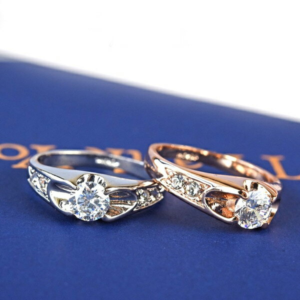 【半額クーポン+P5倍】指輪 レディース リング キュービックジルコニア 一粒 ブランド 18金 誕生日 プレゼント クリスマス ギフト Petit Lulu ...