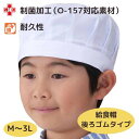 アプロンアパレル 給食帽子（後ろゴムタイプ）白色 Mサイズ Lサイズ LLサイズ 3Lサイズ 学童用 制菌加工 子供用 給食 学校 男女兼用 男の子 女の子 キッズ 小学生【レターパックライト発送可能】