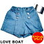 LOVE BOAT ラブボート ショートパンツ デニム ブルー サイズ：80.90.95 キッズ 子供服 ベビー服