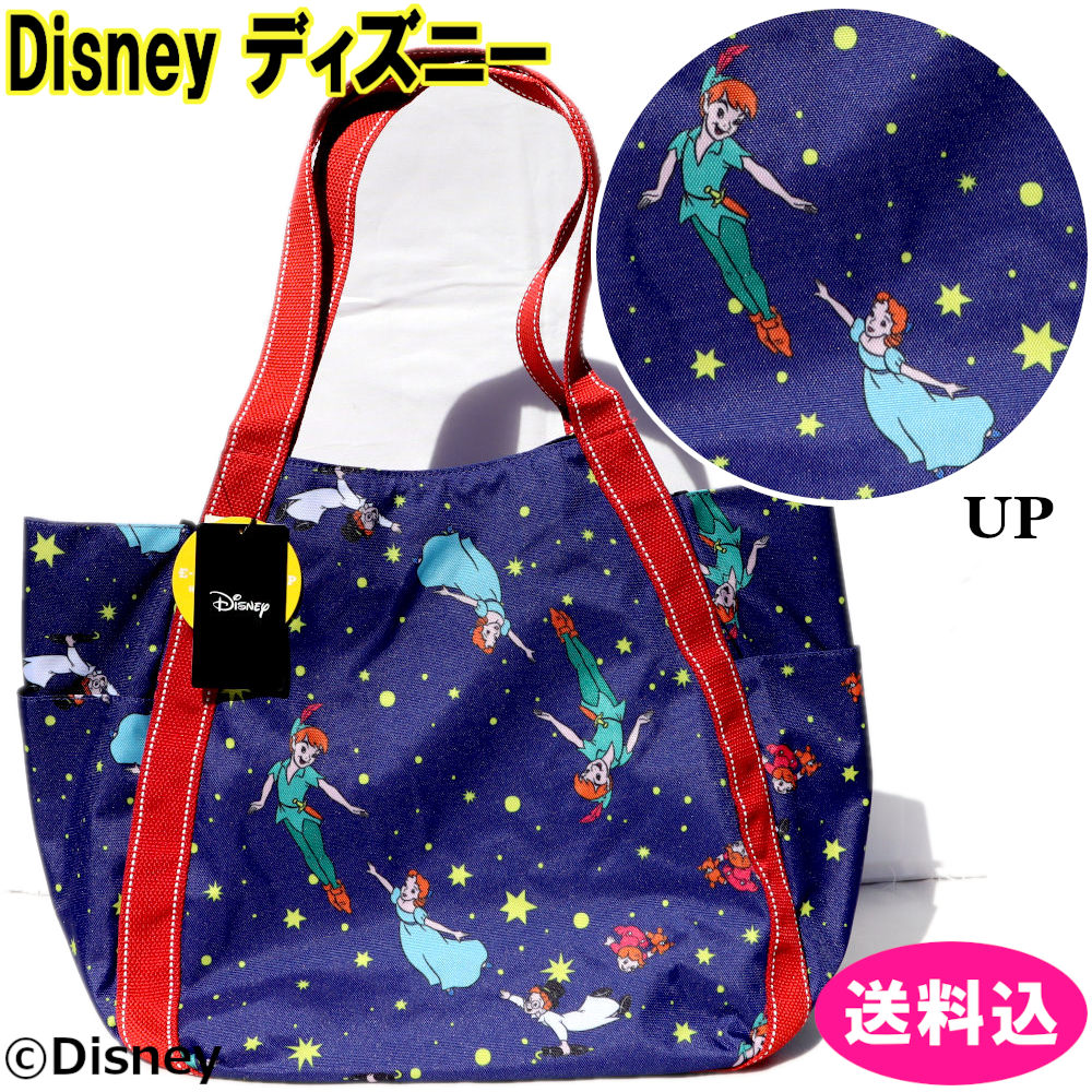 Disney　ディズニー　トートバッグ　大容量　バルーントート　ピーターパン　DPT-06　送料無料のサムネイル
