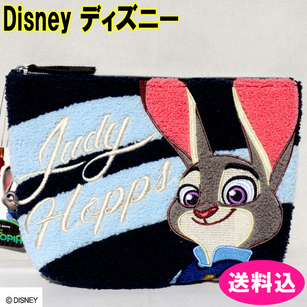 Disney ディズニー ポーチ ズートピア ジュディ さがらポーチ サガラ DZP-PCH02 NAVYのサムネイル