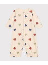 プチバトー　ベビー服 プリント2ウェイロンパース PETIT BATEAU プチバトー マタニティウェア・ベビー用品 ロンパース・カバーオール【送料無料】[Rakuten Fashion]