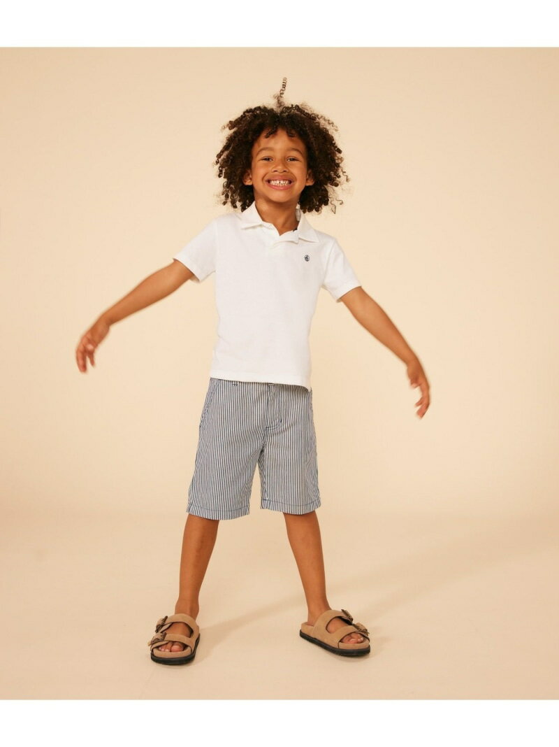 【SALE／20%OFF】ヒッコリーストライプバミューダパンツ PETIT BATEAU プチバトー パンツ その他のパンツ【RBA_E】【送料無料】[Rakuten Fashion]