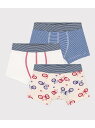 【SALE／20%OFF】トランクス3枚組 PETIT BATEAU プチバトー インナー・ルームウェア ボクサーパンツ・トランクス【RBA_E】【送料無料】[Rakuten Fashion]