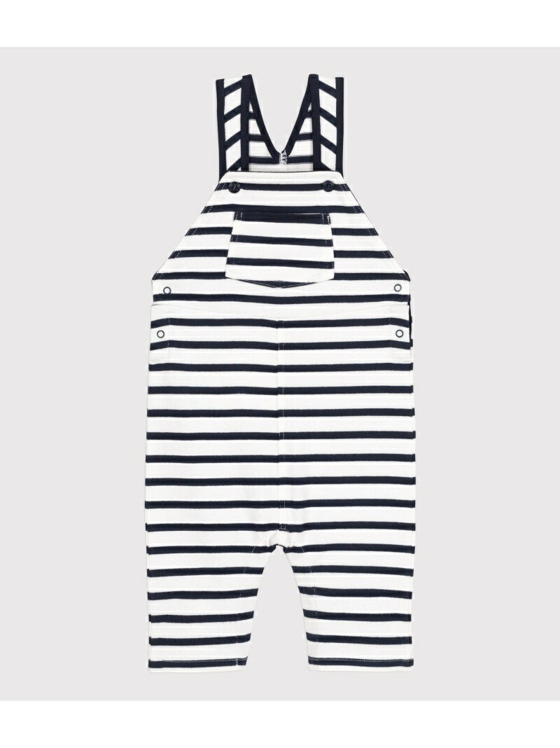 【SALE／30 OFF】マリニエールサロペット PETIT BATEAU プチバトー オールインワン オーバーオール オーバーオール サロペット【RBA_E】【送料無料】 Rakuten Fashion