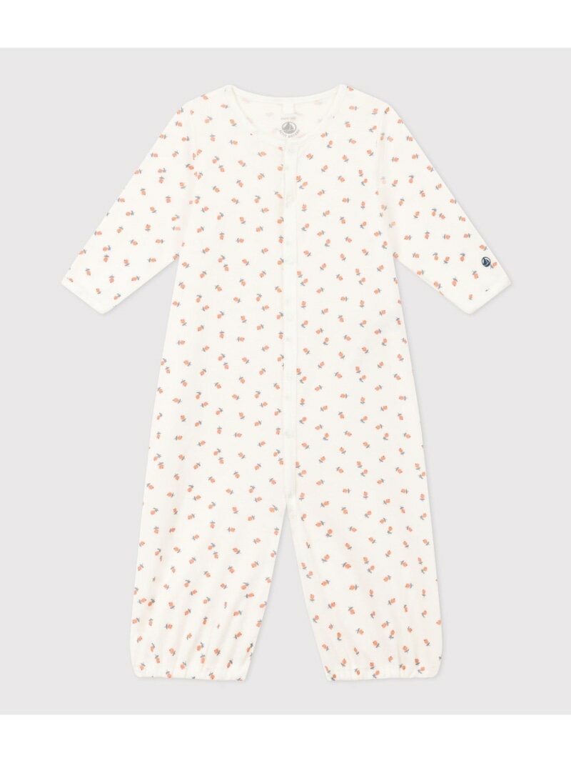 【SALE／20%OFF】プリント2ウェイロンパース PETIT BATEAU プチバトー マタニティウェア・ベビー用品 ..