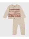 【SALE/20%OFF】ジャカードニット2点セット PETIT BATEAU プチバトー トップス ニット【RBA_E】【送料無料】[Rakuten Fash...