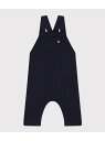 【SALE/20%OFF】ダブルジャージサロペット PETIT BATEAU プチバトー オールインワン・オーバーオール オーバーオール・サロペット ホワイト【...
