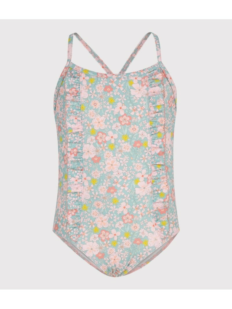 樂天商城 - フラワープリント ワンピース水着 PETIT BATEAU プチバトー 水着・スイムグッズ その他の水着・スイムグッズ【送料無料】[Rakuten Fashion]
