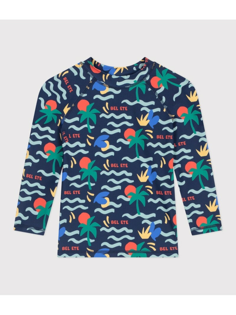 樂天商城 - プリントラッシュガード PETIT BATEAU プチバトー 水着・スイムグッズ その他の水着・スイムグッズ【送料無料】[Rakuten Fashion]