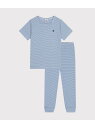 【SALE/30%OFF】半袖長ズボンパジャマ PETIT BATEAU プチバトー インナー・ルームウェア パジャマ【RBA_E】【送料無料】[Rakuten...