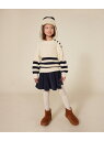 【SALE/30%OFF】コットンニットプルオーバー PETIT BATEAU プチバトー トップス ニット ホワイト【RBA_E】【送料無料】[Rakuten...