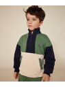 【SALE/20%OFF】スウェットカラーブロック長袖プルオーバー PETIT BATEAU プチバトー トップス スウェット・トレーナー【RBA_E】【送料無...