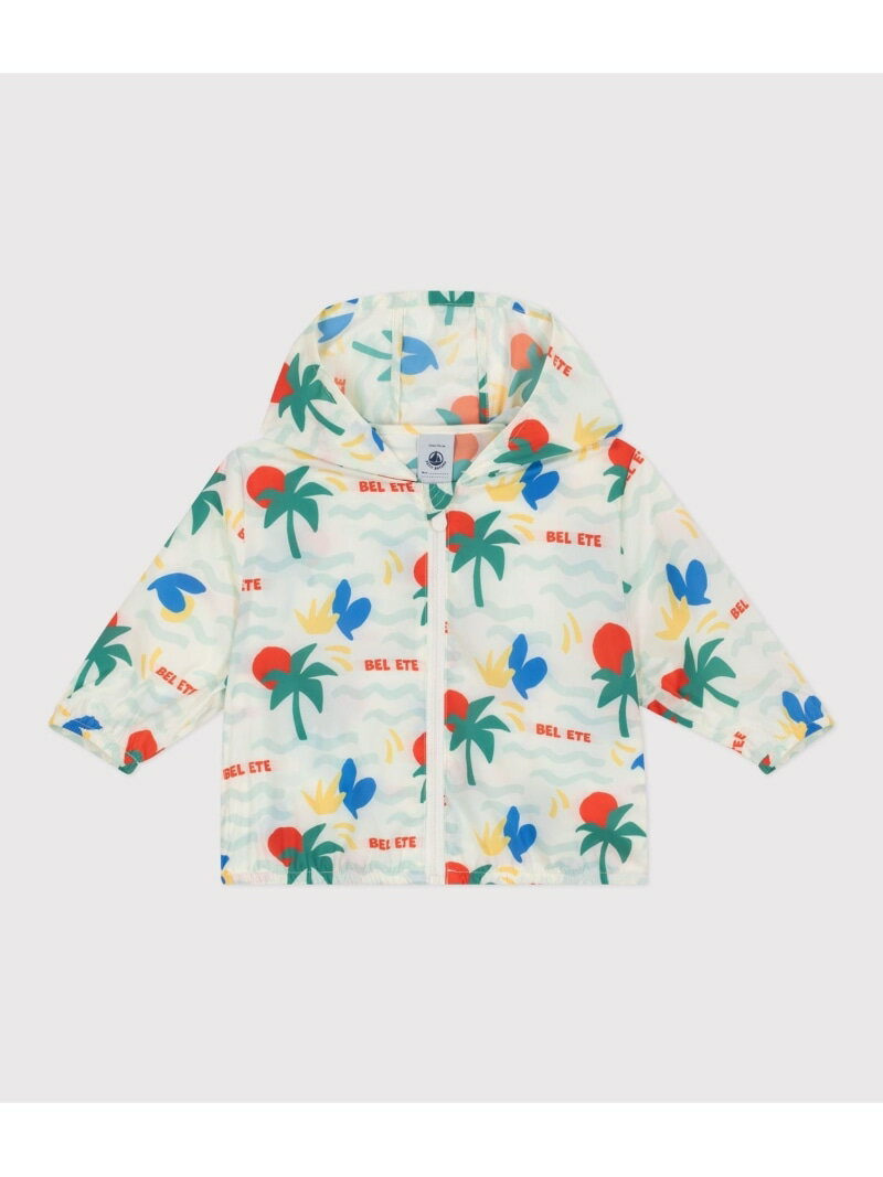 Rakuten - プリントサンブレーカー PETIT BATEAU プチバトー ジャケット・アウター マウンテンパーカー【送料無料】[Rakuten Fashion]
