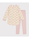 【SALE/10%OFF】スウェット長袖チュニックパジャマ PETIT BATEAU プチバトー インナー・ルームウェア パジャマ【RBA_E】【送料無料】[R...
