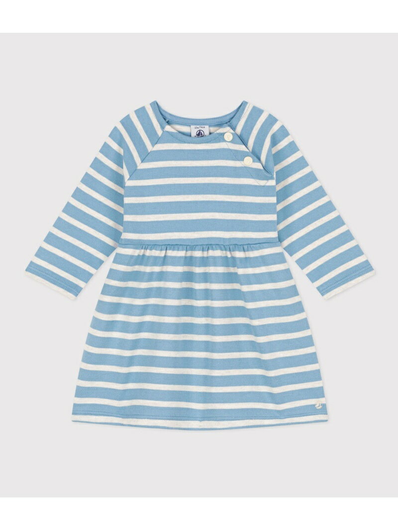 【SALE／20%OFF】コットンジャージワンピース PETIT BATEAU プチバトー ワンピース・ドレス ワンピース【RBA_E】【送料無料】[Rakuten Fashion]