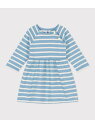 【SALE/20%OFF】コットンジャージワンピース PETIT BATEAU プチバトー ワンピース・ドレス ワンピース ベージュ【RBA_E】【送料無料】[...