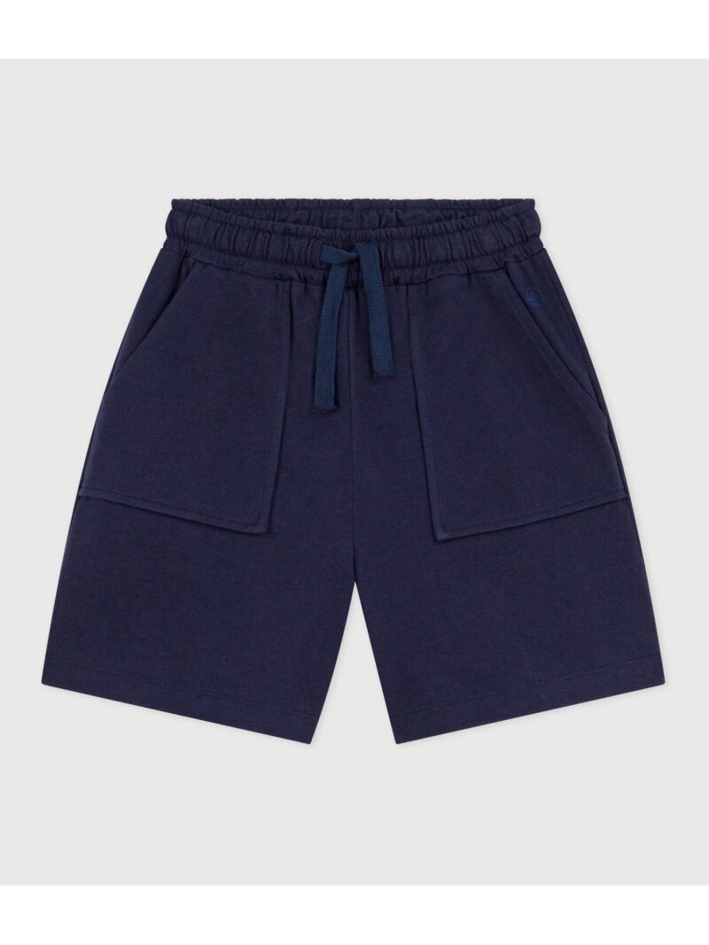 Rakuten - コットンジャージショートパンツ PETIT BATEAU プチバトー パンツ その他のパンツ ネイビー【送料無料】[Rakuten Fashion]
