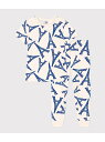 【SALE/20%OFF】半袖長ズボンパジャマ PETIT BATEAU プチバトー インナー・ルームウェア パジャマ ホワイト【RBA_E】【送料無料】[Ra...