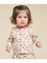 【SALE/20%OFF】チュビックキルティングプリントカーディガン PETIT BATEAU プチバトー トップス カーディガン ホワイト【RBA_E】【送料...