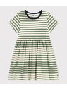 【SALE/10%OFF】ボーダーワンピース PETIT BATEAU プチバトー ワンピース・ドレス ワンピース ホワイト【RBA_E】【送料無料】[Raku...