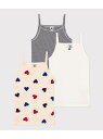 キャミソール3枚組 PETIT BATEAU プチバトー インナー・ルームウェア その他のインナー・ルームウェア【送料無料】[Rakuten Fashion]