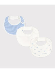 プチバトー スタイ 【SALE／40%OFF】プリントスタイ3枚組 PETIT BATEAU プチバトー マタニティウェア・ベビー用品 スタイ・よだれかけ【RBA_E】[Rakuten Fashion]