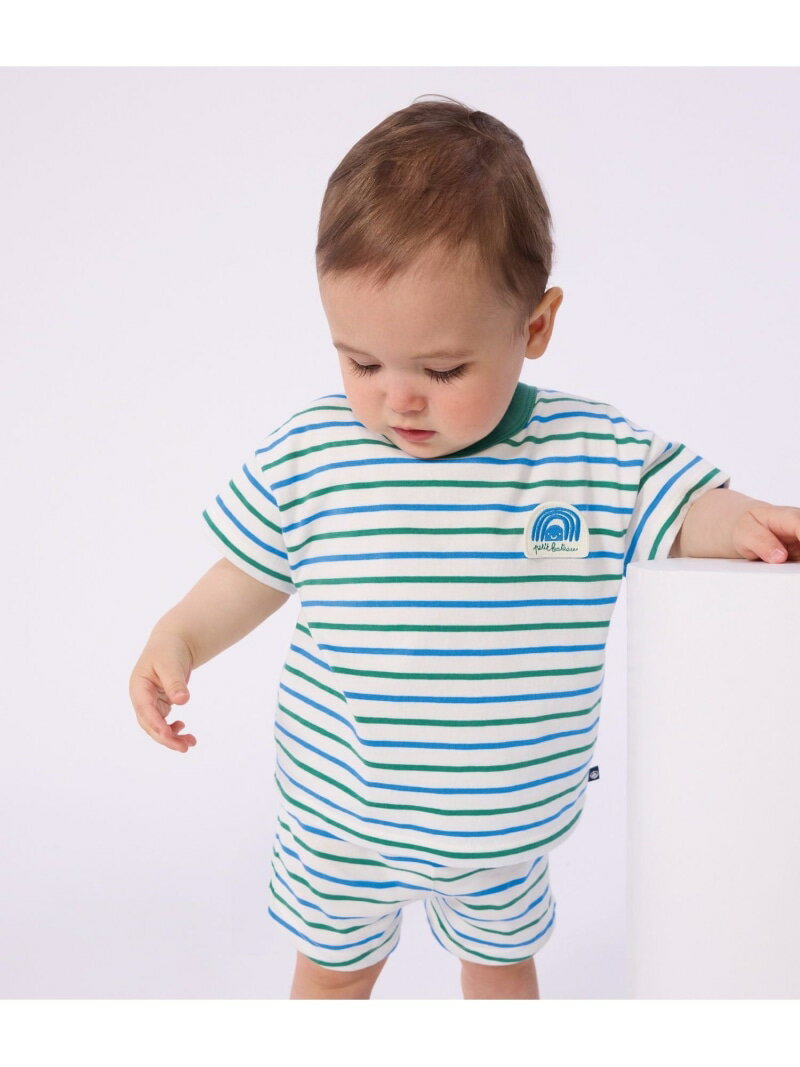 乐天商城 - ボーダー半袖Tシャツ PETIT BATEAU プチバトー トップス カットソー・Tシャツ【送料無料】[Rakuten Fashion]