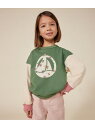 【SALE/30%OFF】スウェットカラーブロック長袖プルオーバー PETIT BATEAU プチバトー トップス スウェット・トレーナー【RBA_E】【送料無...