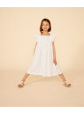 【SALE/20%OFF】コットンワンピース PETIT BATEAU プチバトー ワンピース・ドレス ワンピース ホワイト ピンク【RBA_E】【送料無料】[...