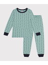 【SALE/10%OFF】スウェット長袖パジャマ PETIT BATEAU プチバトー インナー・ルームウェア パジャマ【RBA_E】【送料無料】[Rakute...