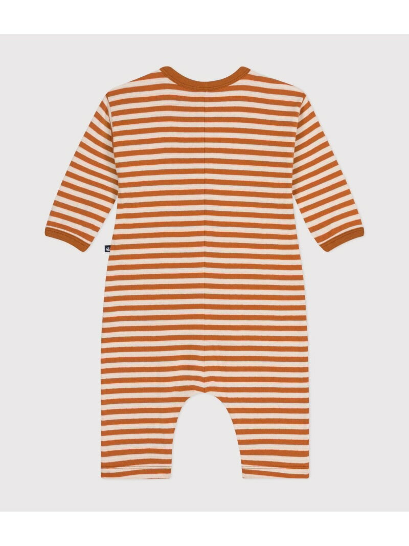 【SALE／40%OFF】チュビック長袖ロンパース PETIT BATEAU プチバトー マタニティウェア・ベビー用品 ロンパース・カバーオール ホワイト【RBA_E】【送料無料】[Rakuten Fashion]