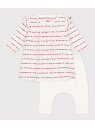 【SALE/30%OFF】ジャカードワンピース&レギンスセット PETIT BATEAU プチバトー ワンピース・ドレス ワンピース ホワイト【RBA_E】【送...