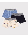 【SALE/10%OFF】トランクス3枚組 PETIT BATEAU プチバトー インナー・ルームウェア ボクサーパンツ・トランクス【RBA_E】【送料無料】[...