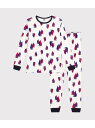 【SALE/10%OFF】長袖パジャマ PETIT BATEAU プチバトー インナー・ルームウェア パジャマ【RBA_E】【送料無料】[Rakuten Fas...