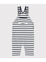 PETIT BATEAU（プチバトー）マリニエールサロペットブランドを象徴するマリニエールボーダーをあしらったサロペットです。しっかりとした編地の平編みが快適な着心地を実現しています。胸に配したパッチポケットが、シンプルなデザインのアクセントに効いています。肩のストラップとサイド部にはボタンが施されているので、ベビーのお着替えも簡単。動きやすさ抜群のアイテムはギフトにもおすすめです。型番：A05Q0-01-030 FX6434【採寸】サイズ着丈身幅12ヶ月 74cm37.9cm28.4cm18ヶ月 81cm40.1cm29.6cm24ヶ月 86cm42.1cm30.8cm36ヶ月 95cm44.4cm32cm商品のサイズについて【商品詳細】チュニジア素材：コットン100%サイズ：18ヶ月 81cm、12ヶ月 74cm、24ヶ月 86cm、36ヶ月 95cm※画面上と実物では多少色具合が異なって見える場合もございます。ご了承ください。商品のカラーについて 【予約商品について】 ※「先行予約販売中」「予約販売中」をご注文の際は予約商品についてをご確認ください。■重要なお知らせ※ 当店では、ギフト配送サービス及びラッピングサービスを行っておりません。ご注文者様とお届け先が違う場合でも、タグ（値札）付「納品書 兼 返品連絡票」同梱の状態でお送り致しますのでご了承ください。 ラッピング・ギフト配送について※ 2点以上ご購入の場合、全ての商品が揃い次第一括でのお届けとなります。お届け予定日の異なる商品をお買い上げの場合はご注意下さい。お急ぎの商品がございましたら分けてご購入いただきますようお願い致します。発送について ※ 買い物カートに入れるだけでは在庫確保されませんのでお早めに購入手続きをしてください。当店では在庫を複数サイトで共有しているため、同時にご注文があった場合、売切れとなってしまう事がございます。お手数ですが、ご注文後に当店からお送りする「ご注文内容の確認メール」をご確認ください。ご注文の確定について ※ Rakuten Fashionの商品ページに記載しているメーカー希望小売価格は、楽天市場「商品価格ナビ」に登録されている価格に準じています。 商品の価格についてPETIT BATEAUPETIT BATEAUのオーバーオール・サロペットオールインワン・オーバーオールご注文・お届けについて発送ガイドラッピンググッズ3,980円以上送料無料ご利用ガイドこの商品はセール商品のため返品・交換対象外です詳細はこちら &gt;&gt;