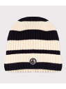 【SALE/30%OFF】ボーダーニットキャップ PETIT BATEAU プチバトー 帽子 ニット帽・ビーニー【RBA_E】【送料無料】[Rakuten Fa...