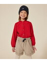 【SALE/10%OFF】長袖ブラウス PETIT BATEAU プチバトー トップス シャツ・ブラウス レッド【RBA_E】【送料無料】[Rakuten Fa...