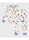 【SALE/10%OFF】スウェット長袖パジャマ PETIT BATEAU プチバトー インナー・ルームウェア パジャマ【RBA_E】【送料無料】[Rakute...
