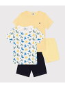 半袖パジャマ2枚組 PETIT BATEAU プチバトー インナー・ルームウェア パジャマ【送料無料】[Rakuten Fashion]