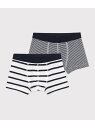 マリニエール&ミラレトランクス2枚組 PETIT BATEAU プチバトー インナー・ルームウェア ボクサーパンツ・トランクス【送料無料】[Rakuten Fa...